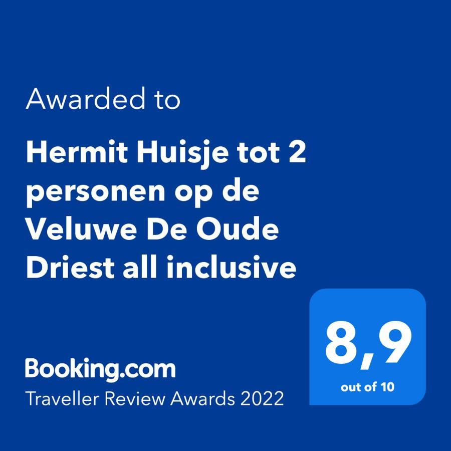 Ruim En Gezellig Chalet Voor 2 Personen Op De Veluwe Recreatiepark De Oude Driest Putten Exterior foto